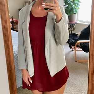 STRIPED SWEATER BLAZER OR CARDIGAN